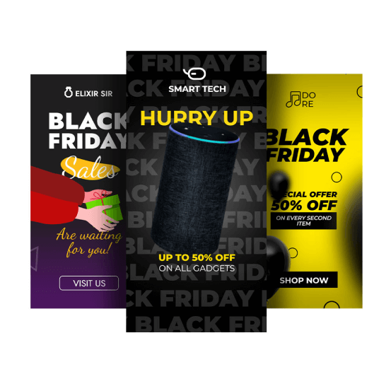 Black Friday ad templates