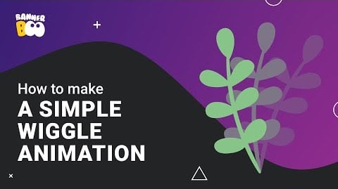 How to make a simple wiggle animation with BannerBoo SVG Animator